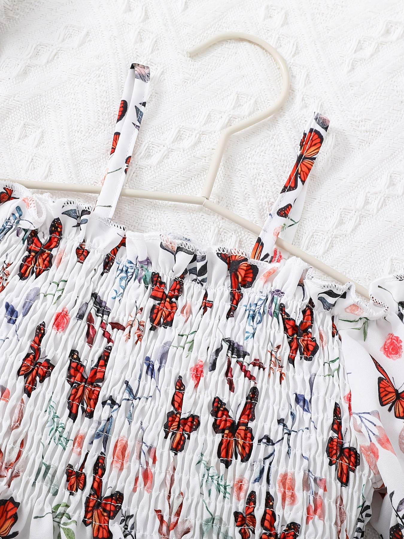 Girls Long Puff Sleeves