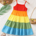 Girls Rainbow Dress