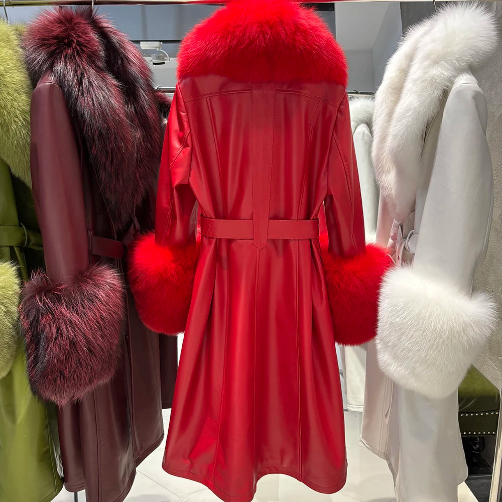 YOLOAgain Women's Fox Trench