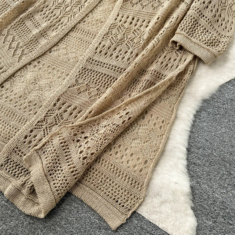 SINGREINY Bohemian Cardigan