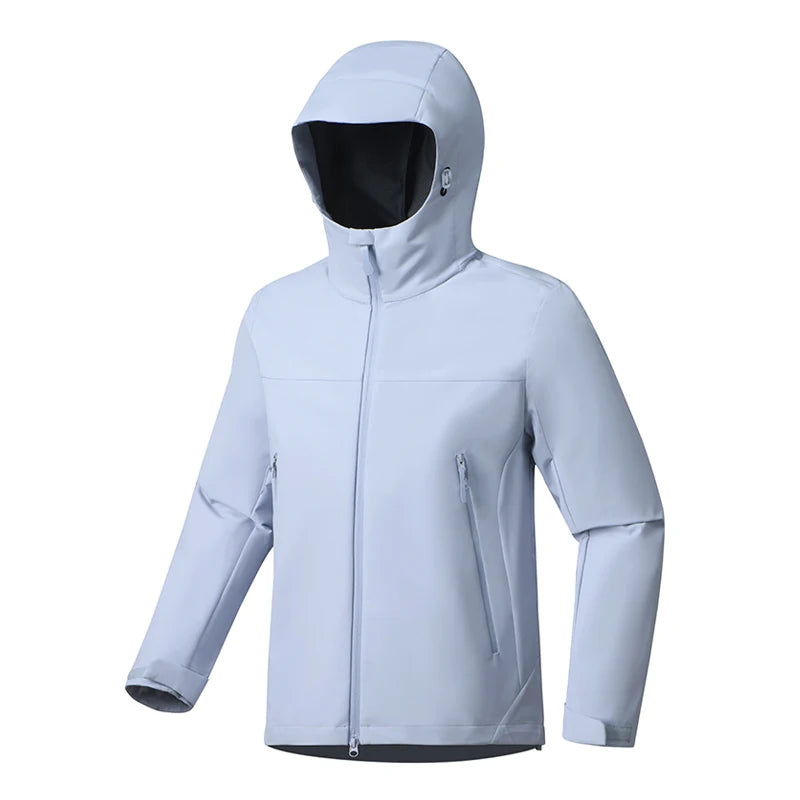 EUMERGX Men's Women's Waterproof Jacket