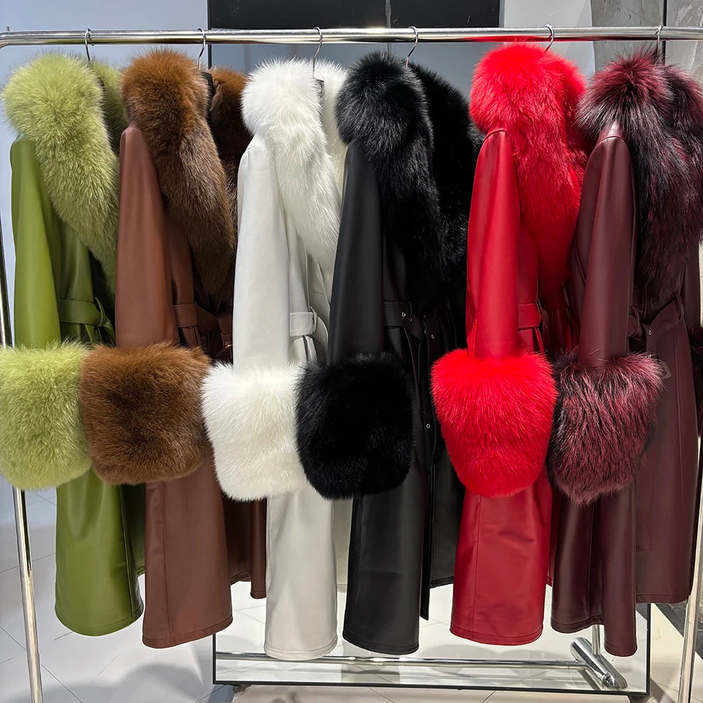 YOLOAgain Women's Fox Trench