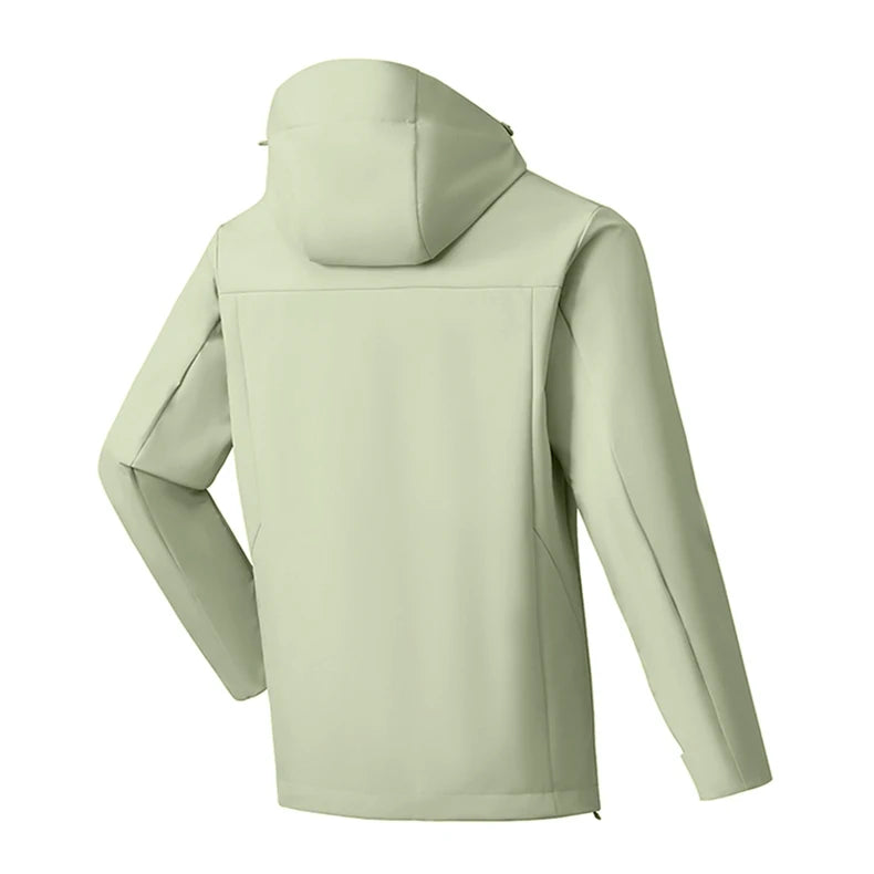 EUMERGX Men's Women's Waterproof Jacket