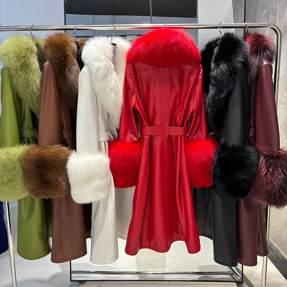 YOLOAgain Women's Fox Trench