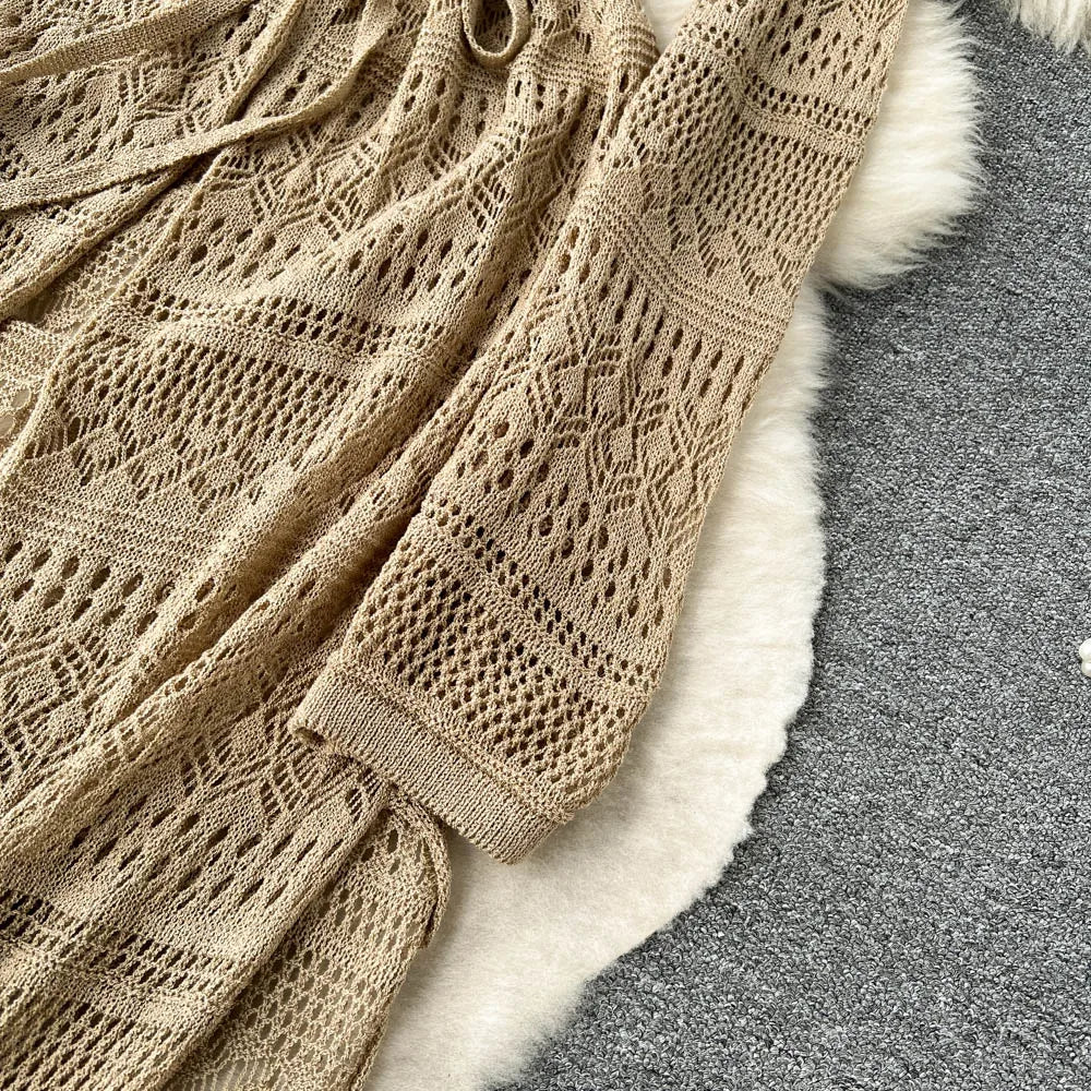 SINGREINY Bohemian Cardigan