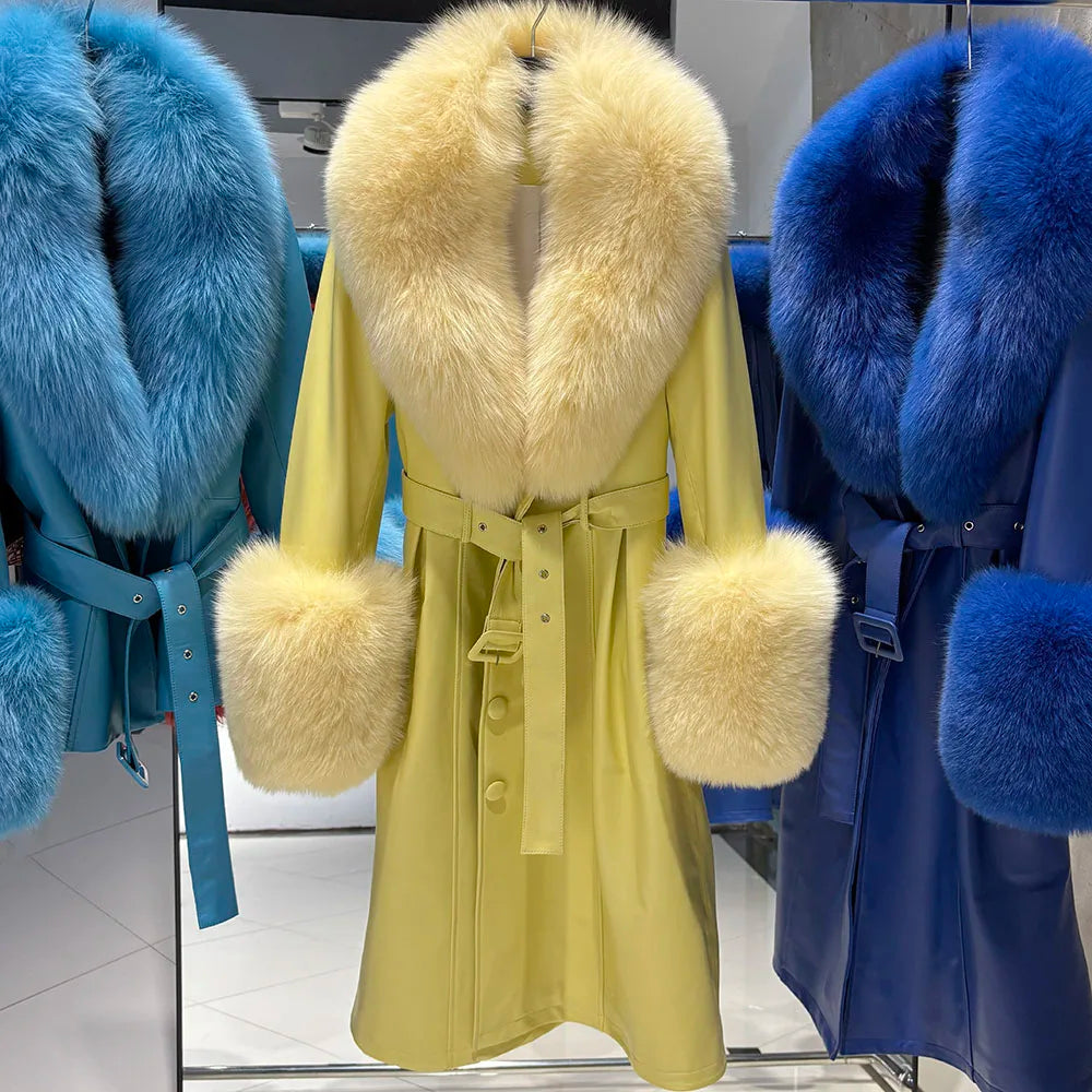 YOLOAgain Women's Fox Trench