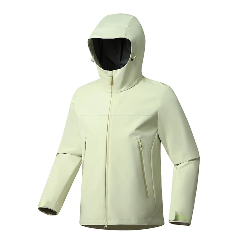 EUMERGX Men's Women's Waterproof Jacket