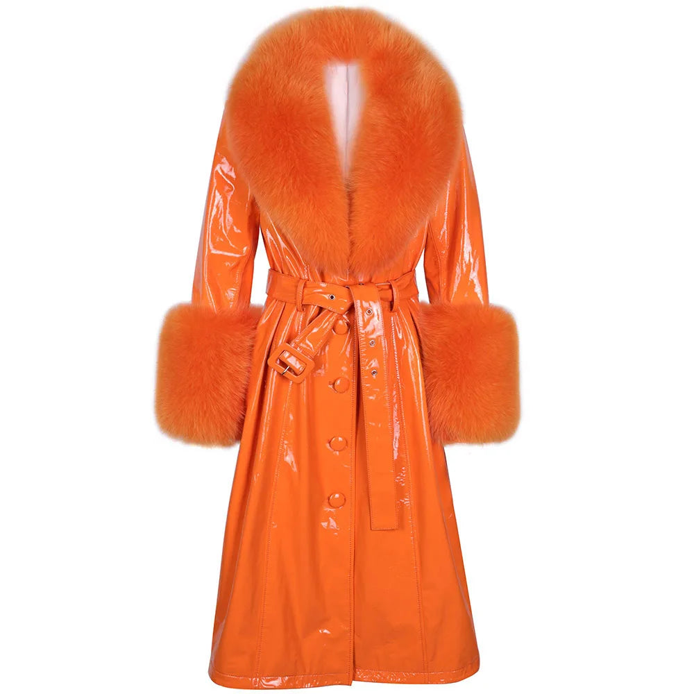 YOLOAgain Women's Fox Trench
