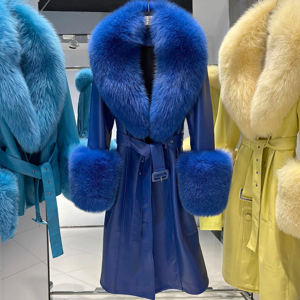 YOLOAgain Women's Fox Trench