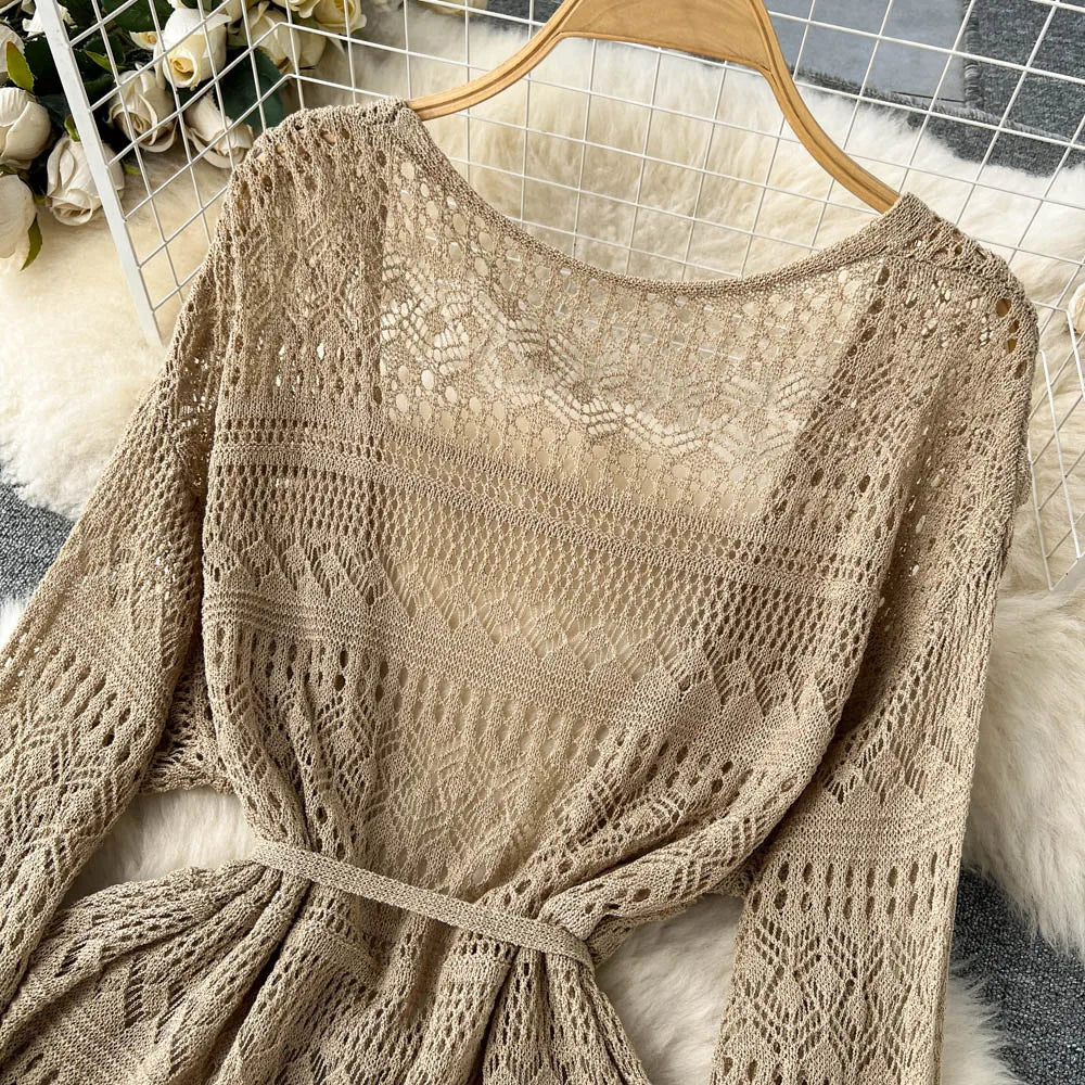 SINGREINY Bohemian Cardigan