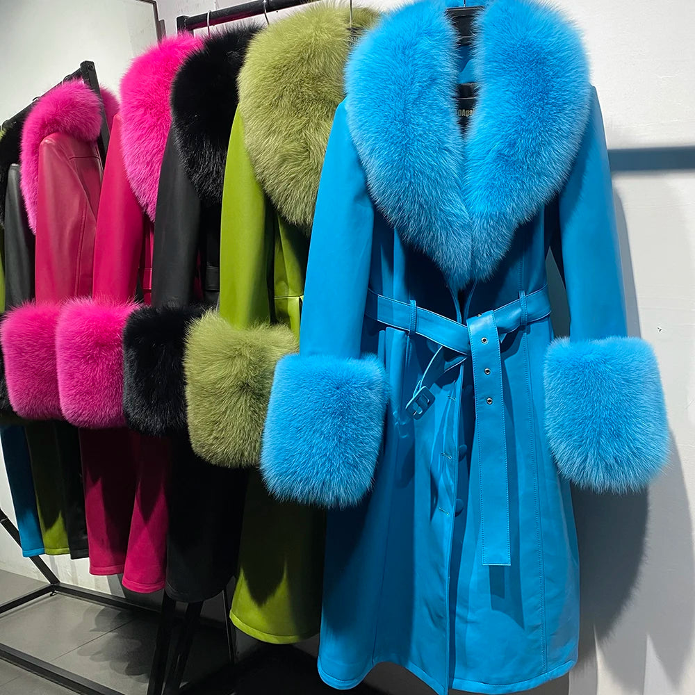 YOLOAgain Women's Fox Trench