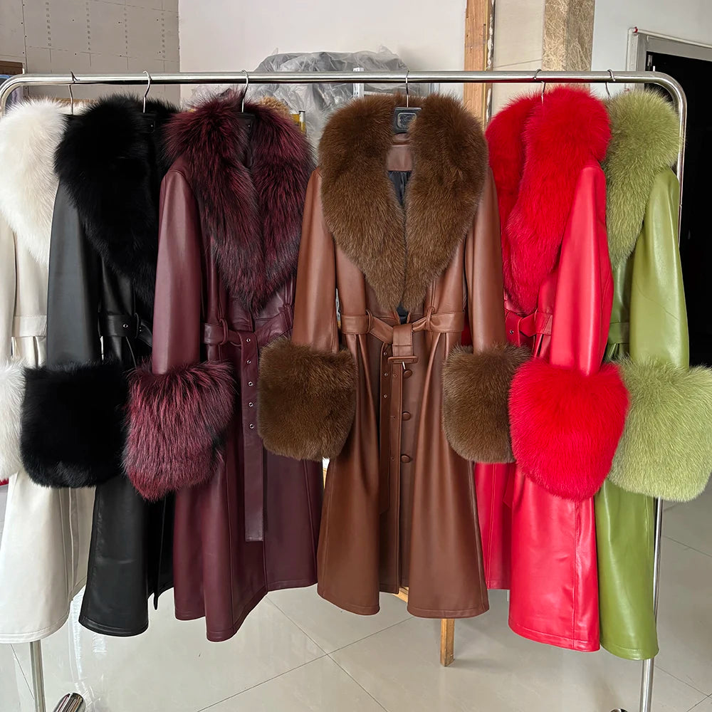 YOLOAgain Women's Fox Trench