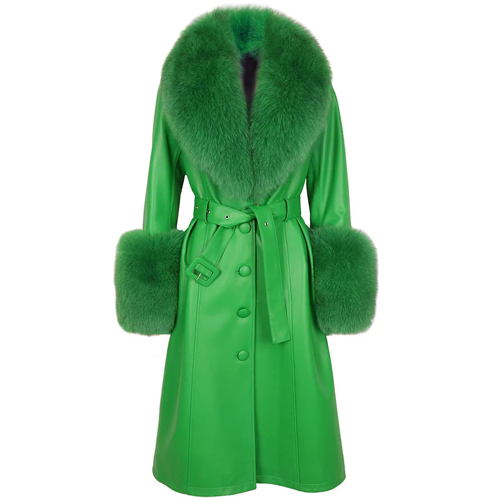 YOLOAgain Women's Fox Trench