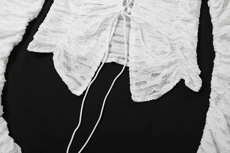 Tossy Ruffled T-shirt Top