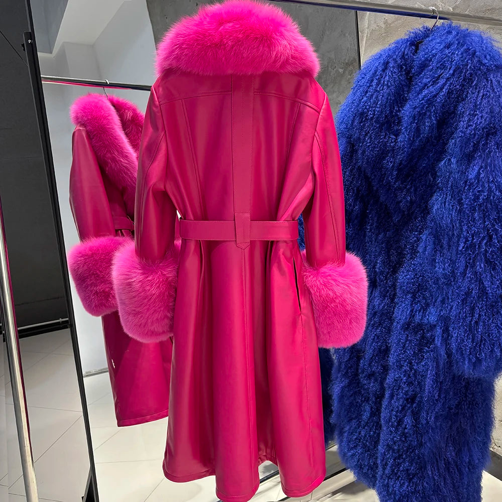 YOLOAgain Women's Fox Trench