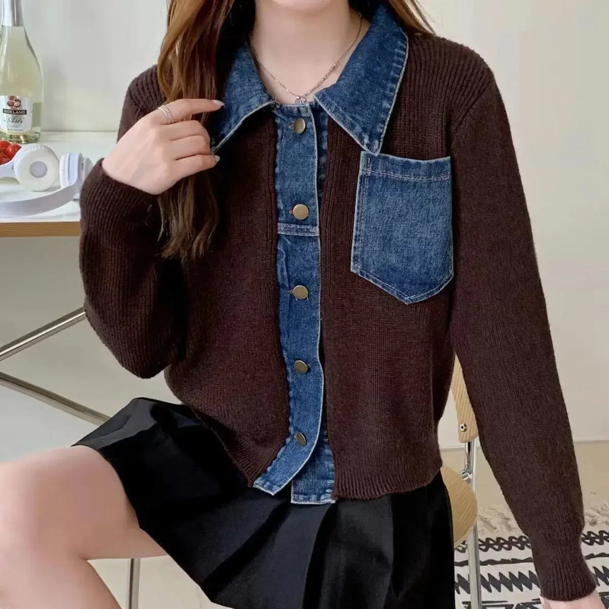 Woman Jeans Jacket