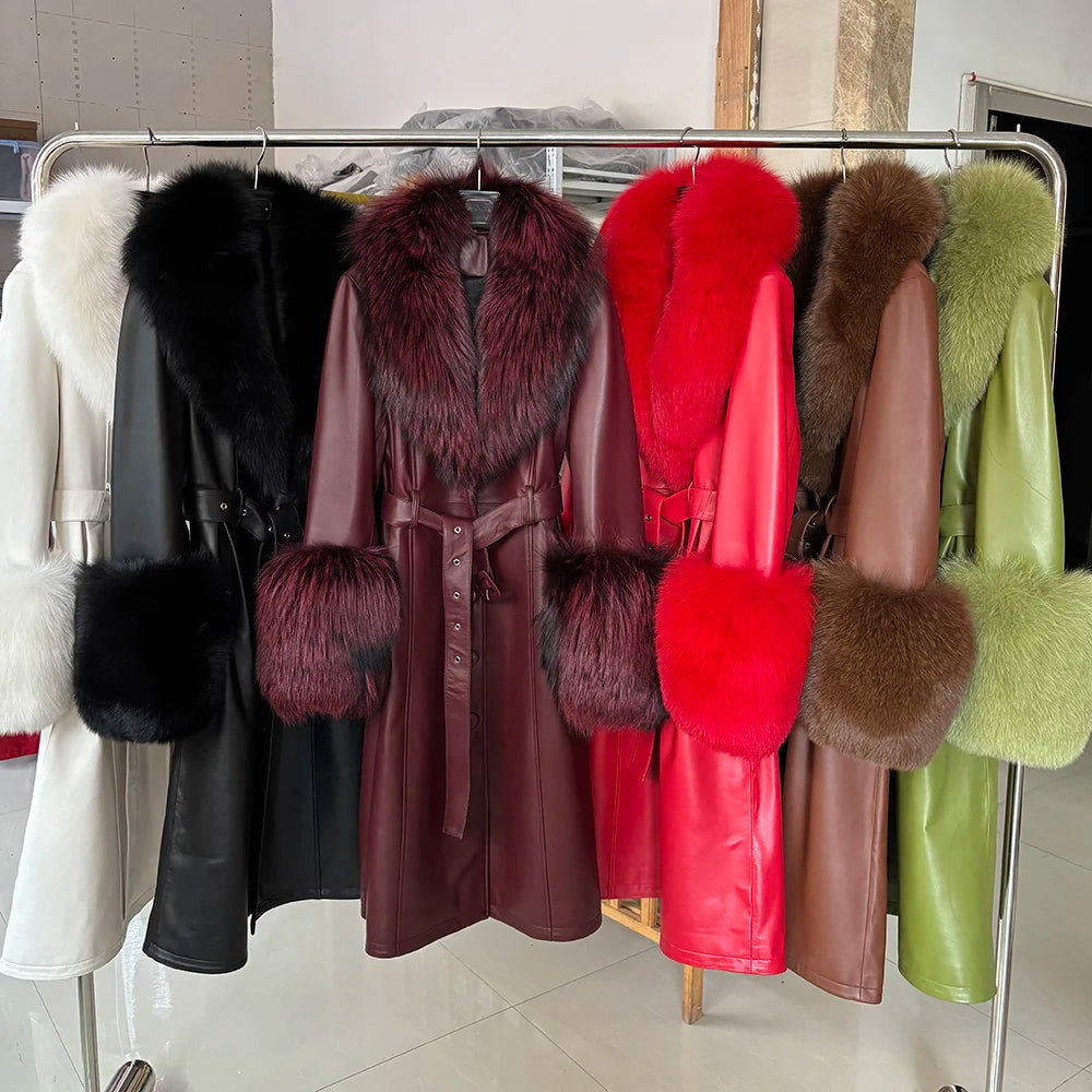 YOLOAgain Women's Fox Trench