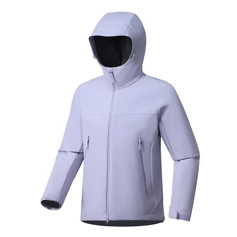 EUMERGX Men's Women's Waterproof Jacket