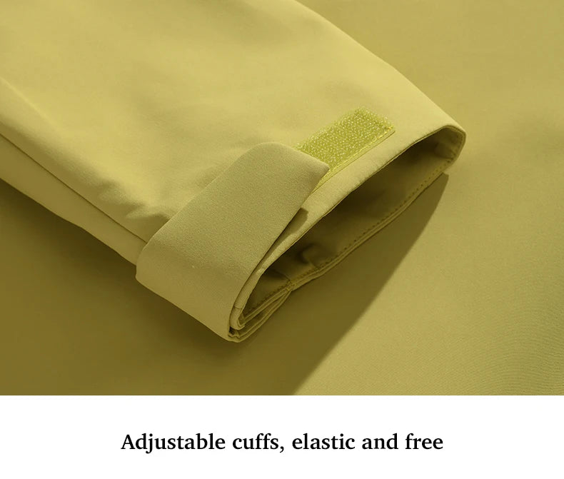 EUMERGX Men's Women's Waterproof Jacket