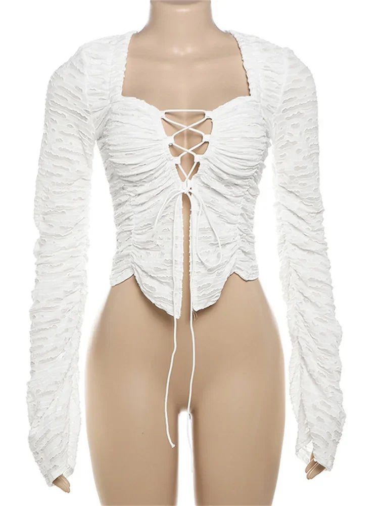 Tossy Ruffled T-shirt Top