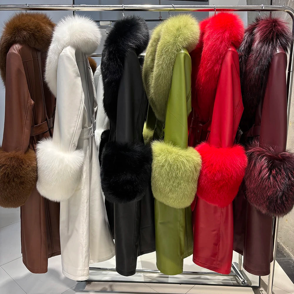 YOLOAgain Women's Fox Trench