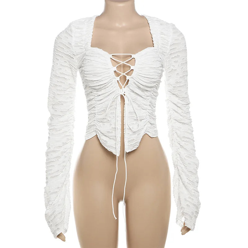 Tossy Ruffled T-shirt Top