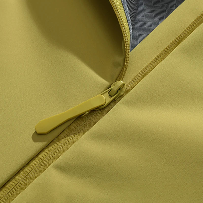 EUMERGX Men's Women's Waterproof Jacket