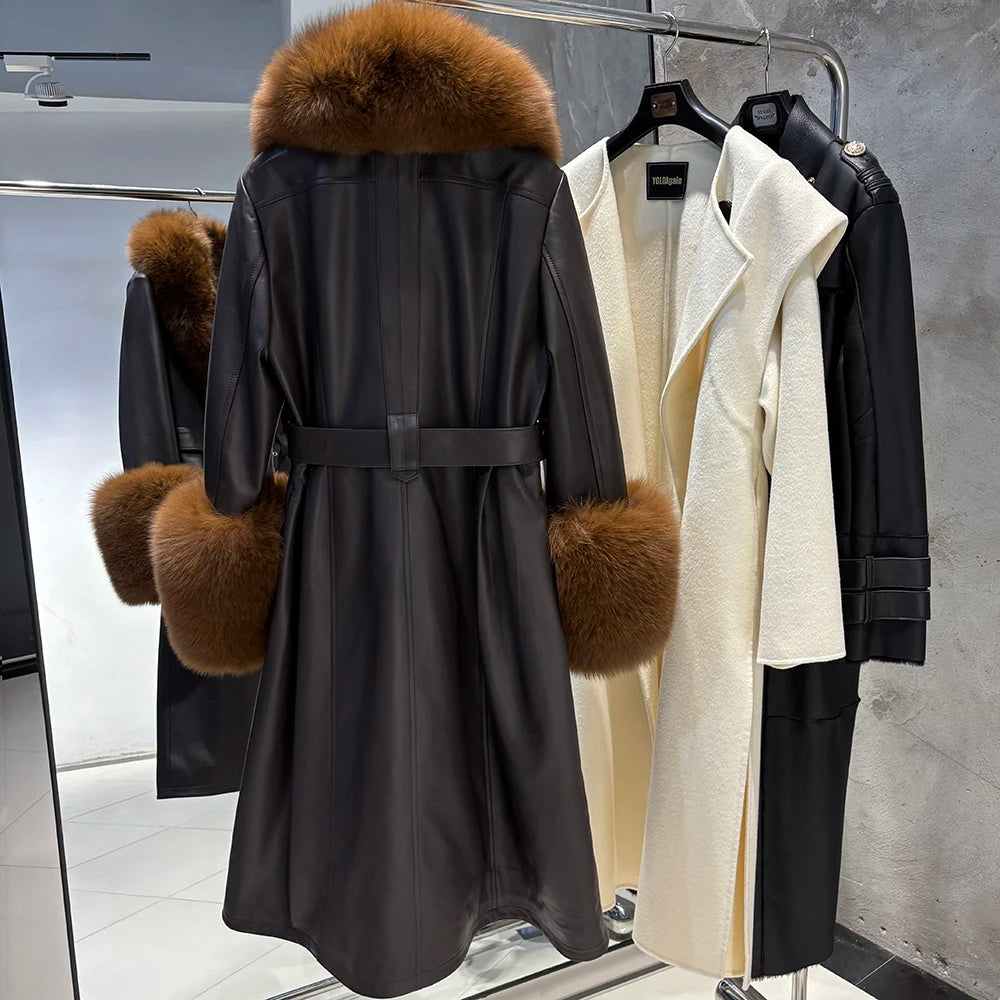 YOLOAgain Women's Fox Trench