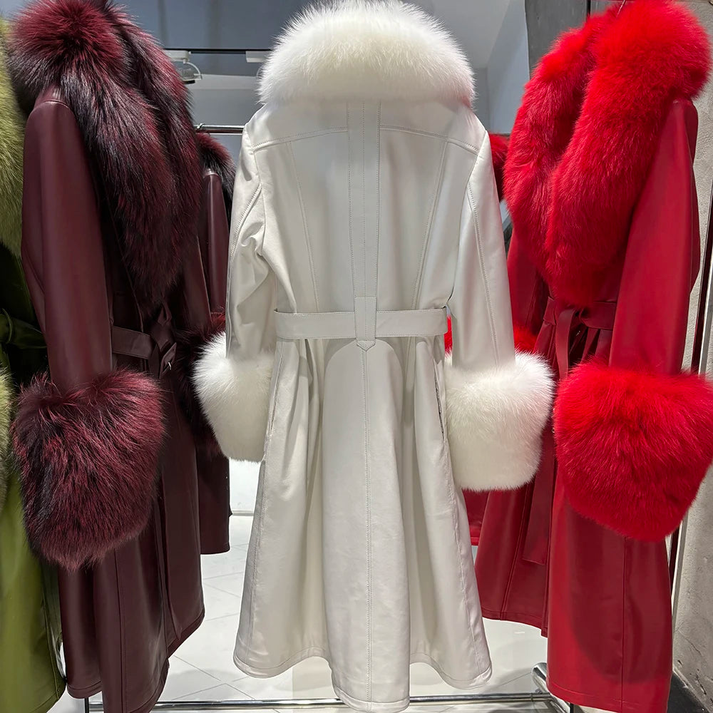 YOLOAgain Women's Fox Trench