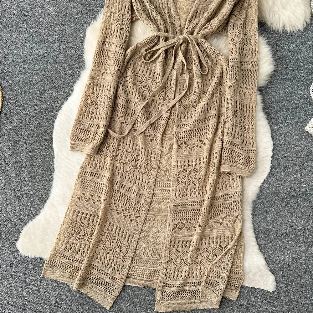 SINGREINY Bohemian Cardigan