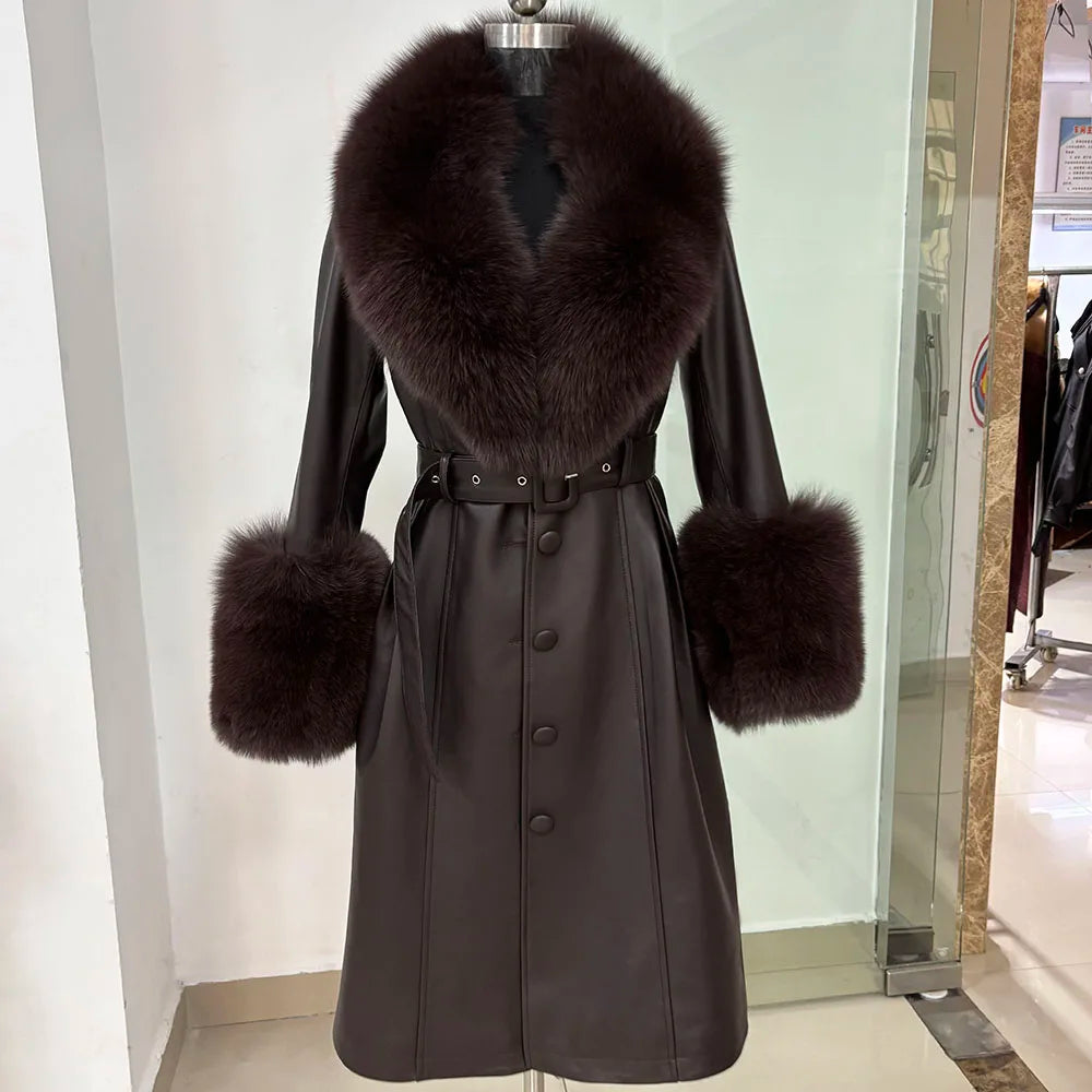 YOLOAgain Women's Fox Trench