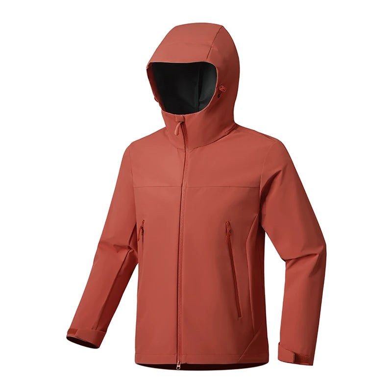 EUMERGX Men's Women's Waterproof Jacket