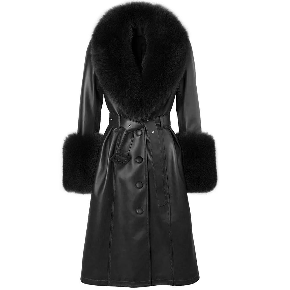 YOLOAgain Women's Fox Trench