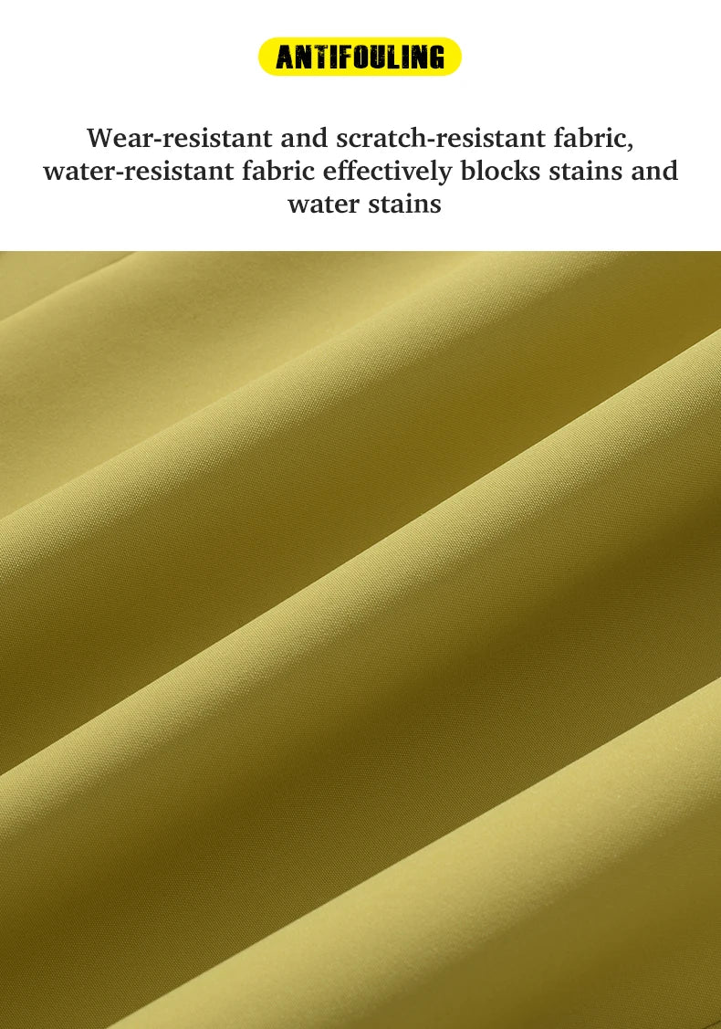 EUMERGX Men's Women's Waterproof Jacket