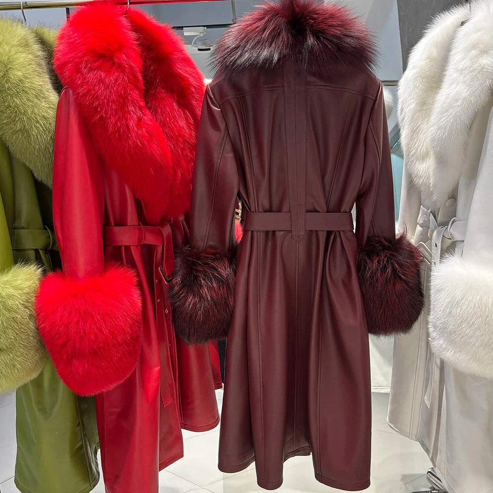 YOLOAgain Women's Fox Trench