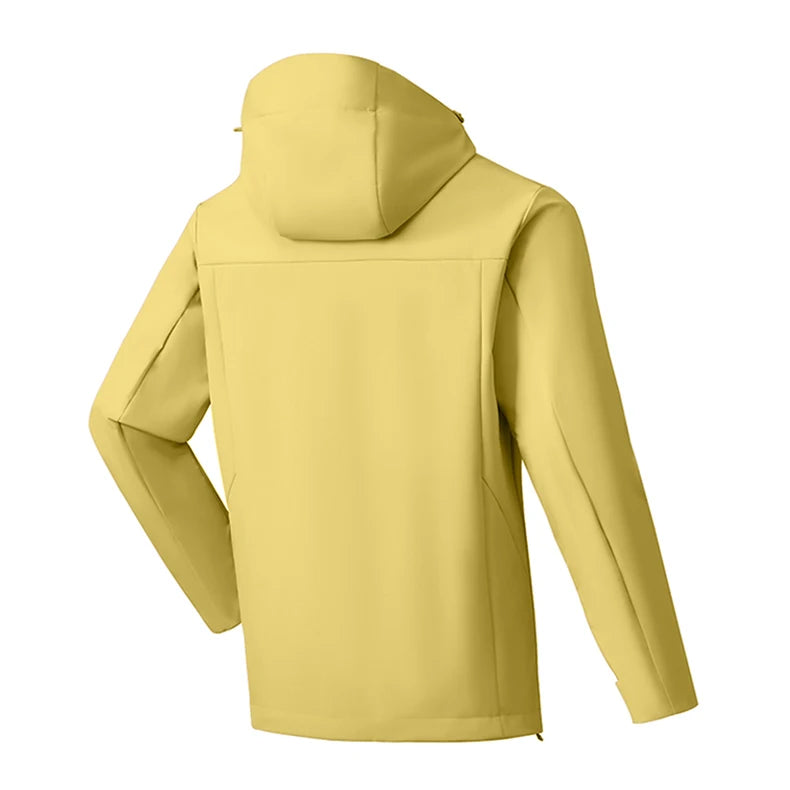 EUMERGX Men's Women's Waterproof Jacket