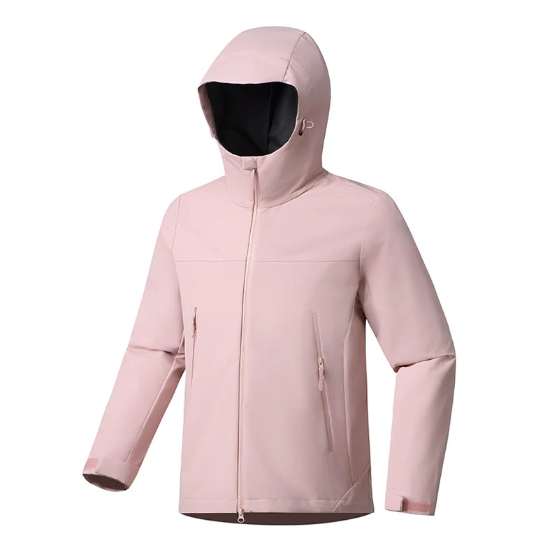 EUMERGX Men's Women's Waterproof Jacket