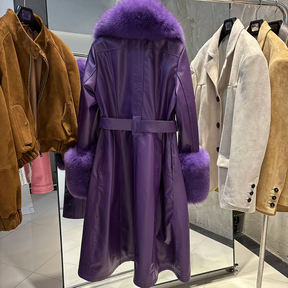 YOLOAgain Women's Fox Trench