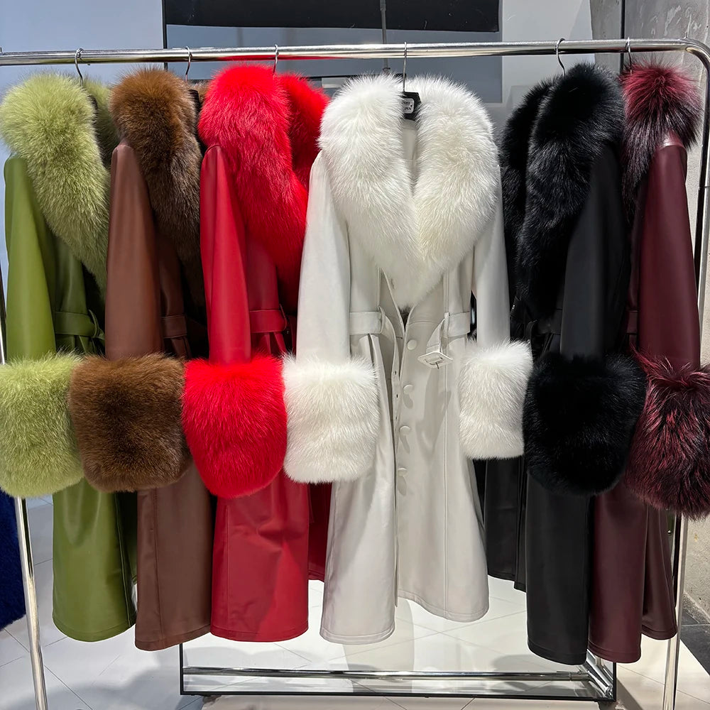 YOLOAgain Women's Fox Trench