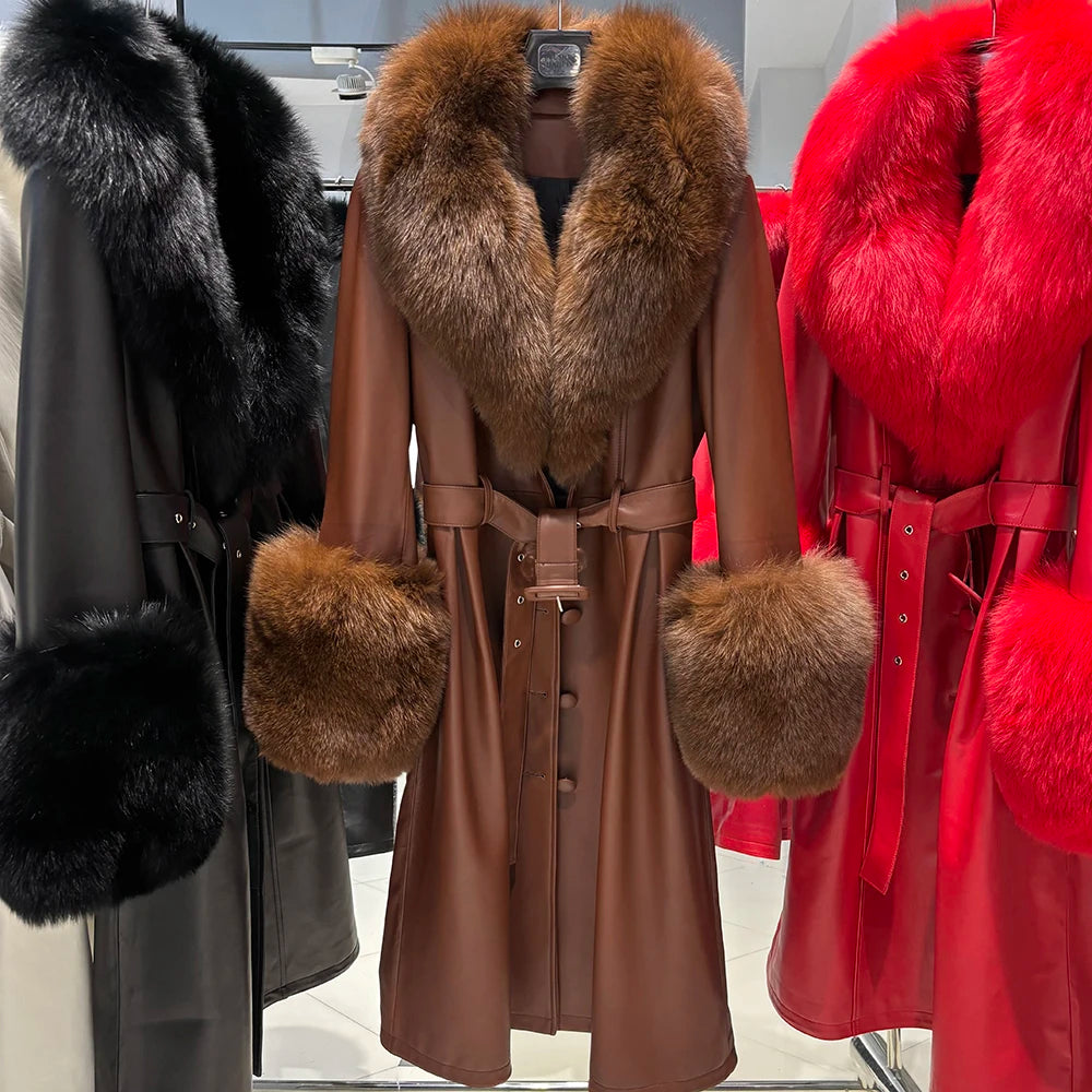 YOLOAgain Women's Fox Trench