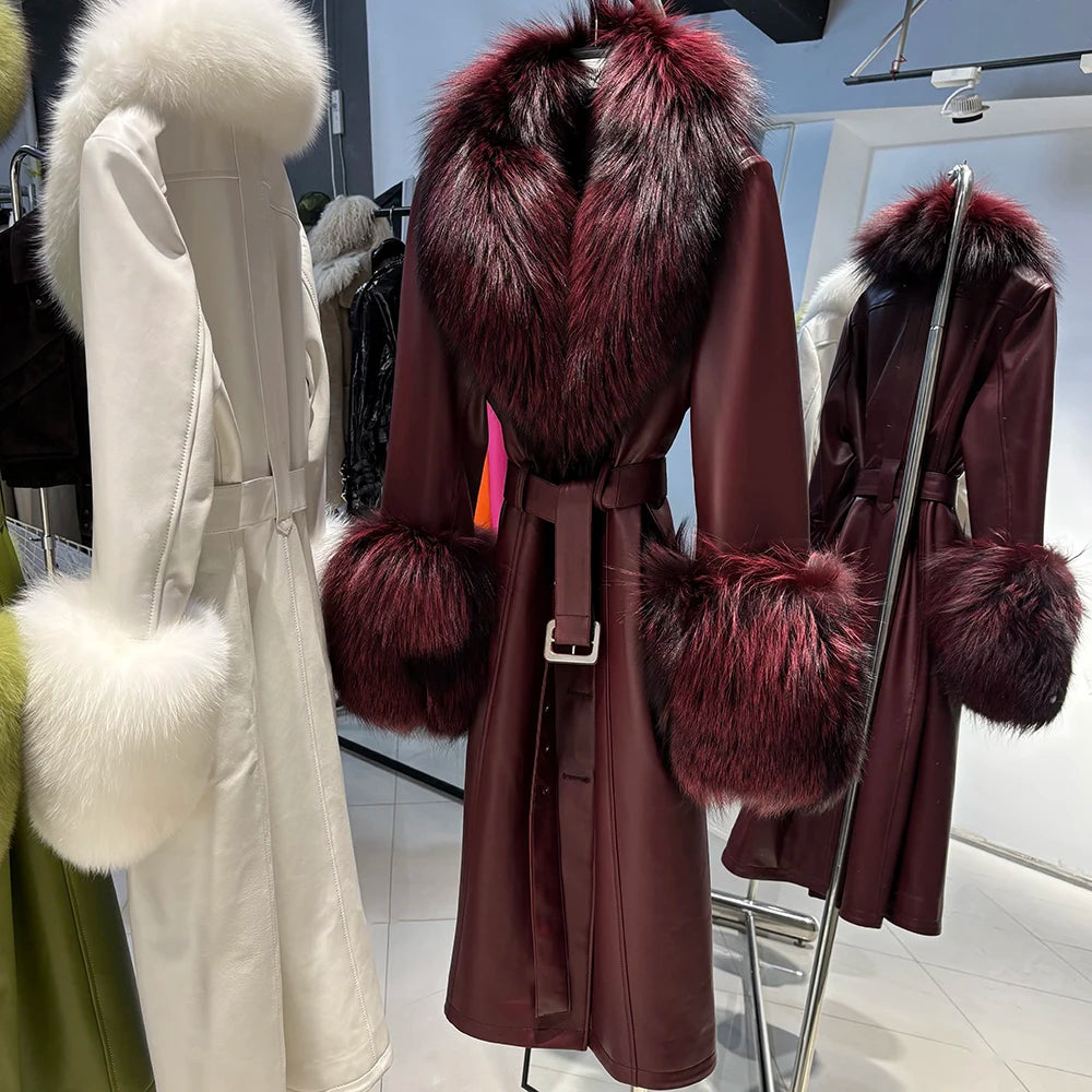 YOLOAgain Women's Fox Trench