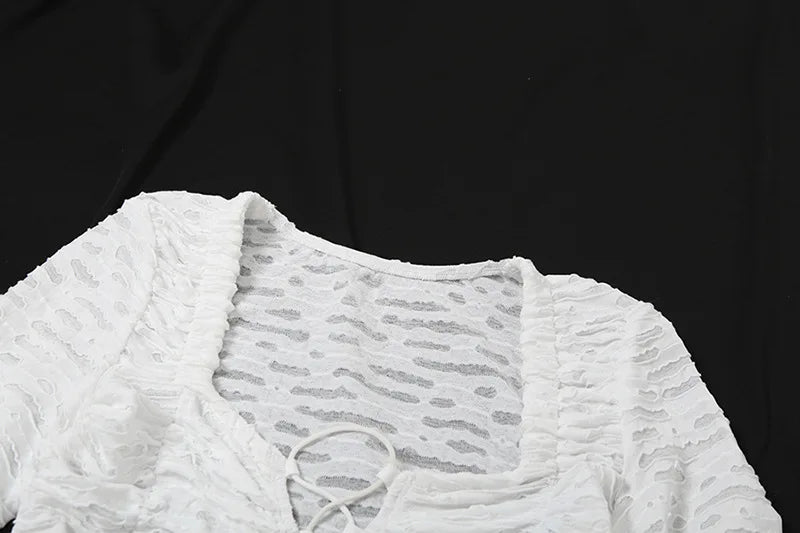 Tossy Ruffled T-shirt Top