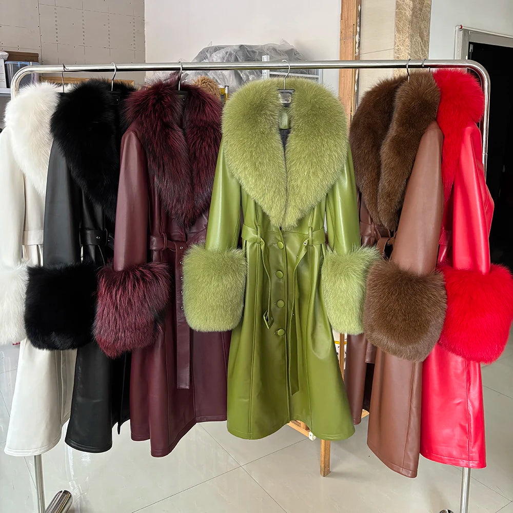 YOLOAgain Women's Fox Trench