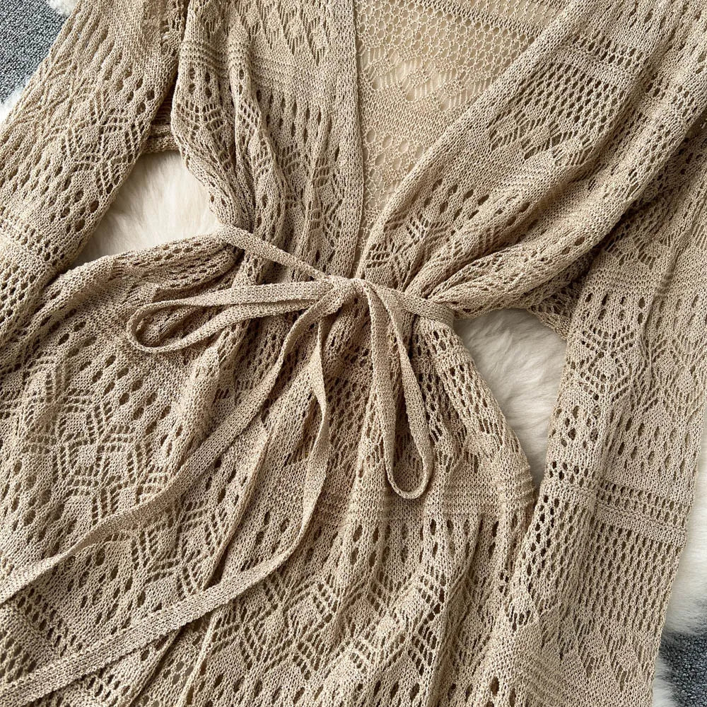 SINGREINY Bohemian Cardigan