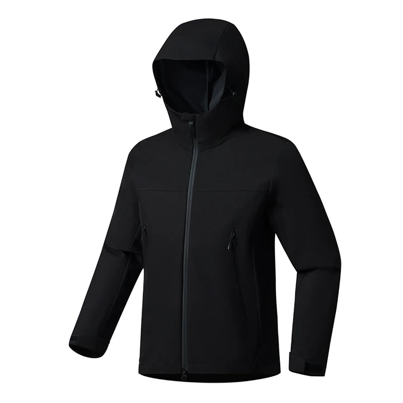 EUMERGX Men's Women's Waterproof Jacket