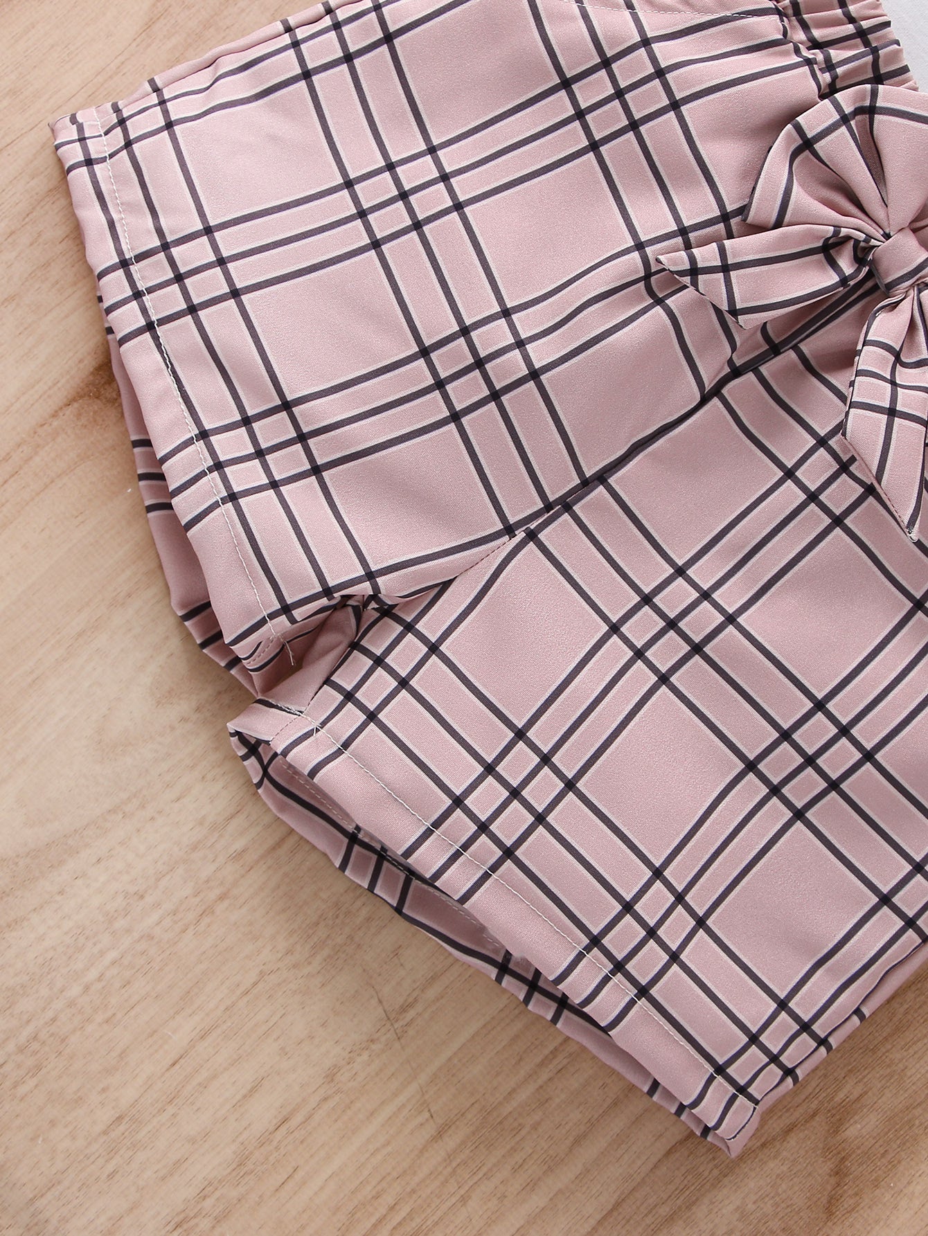 Sleeve Tees Top & Shorts Set