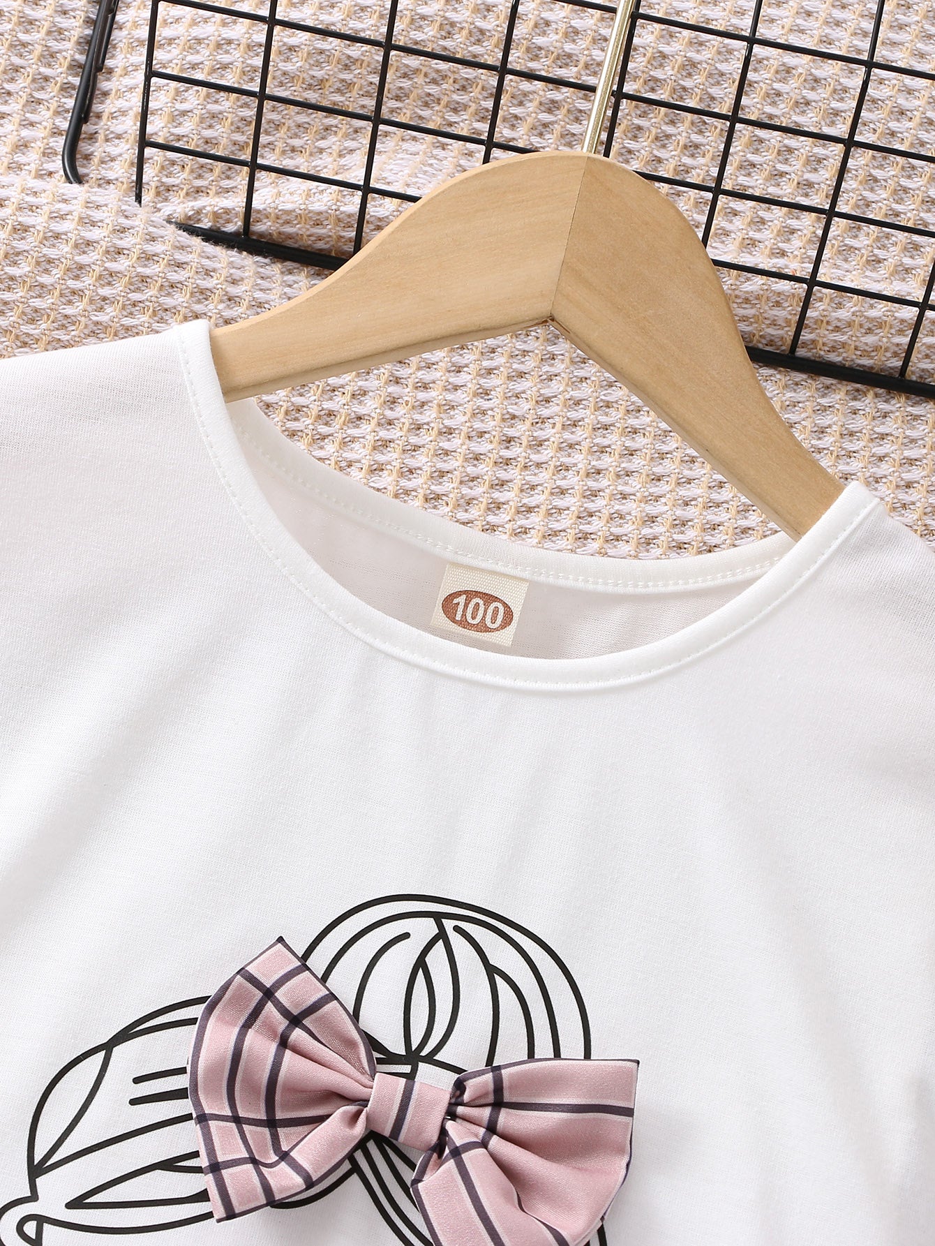 Sleeve Tees Top & Shorts Set